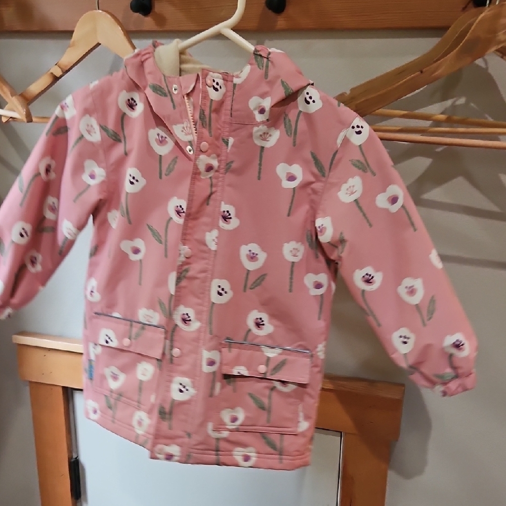 Jan & Jul Kids'  Rain Jacket in Dusty Pink